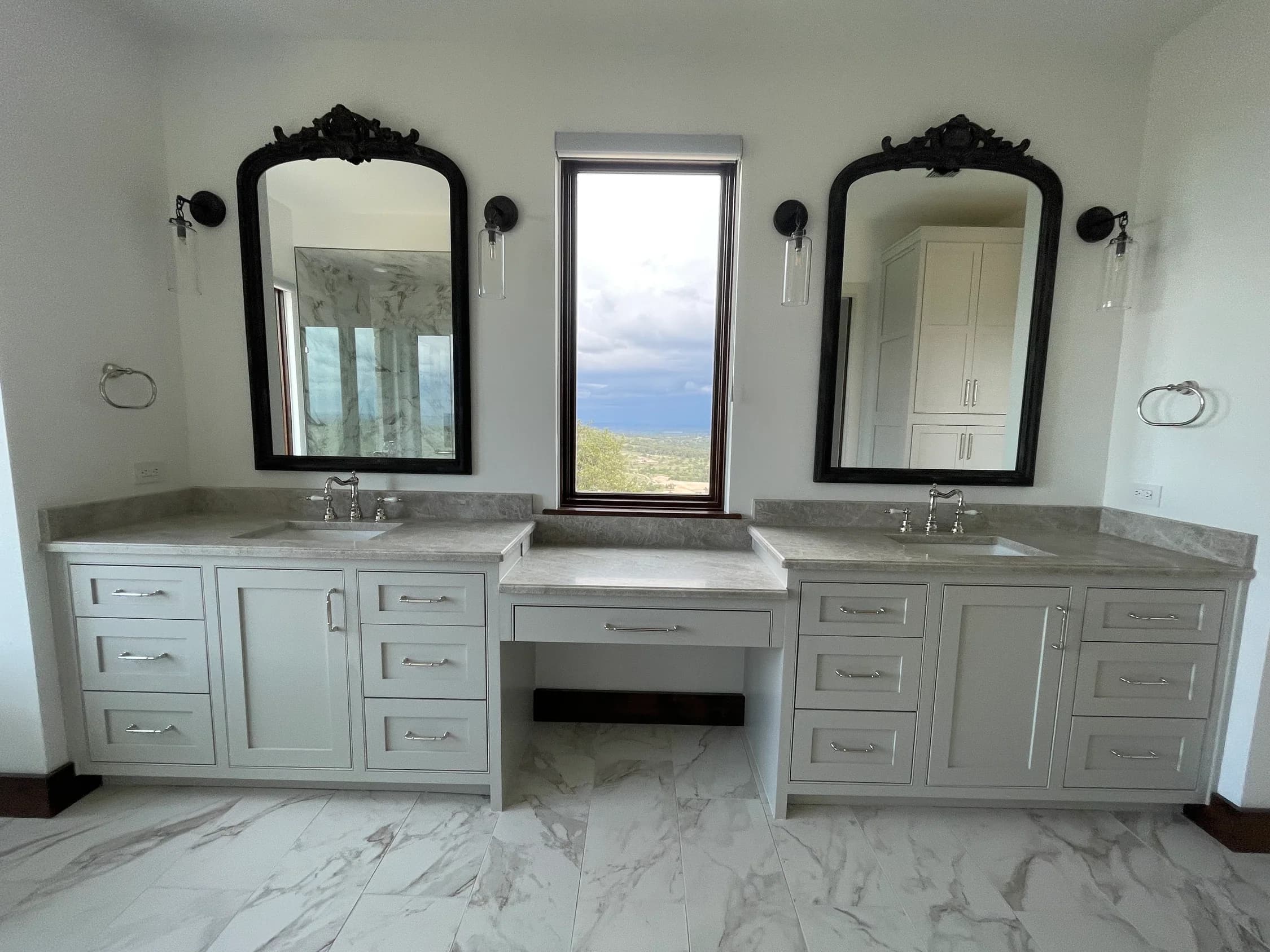 Beautiful utility room with custom cabinets