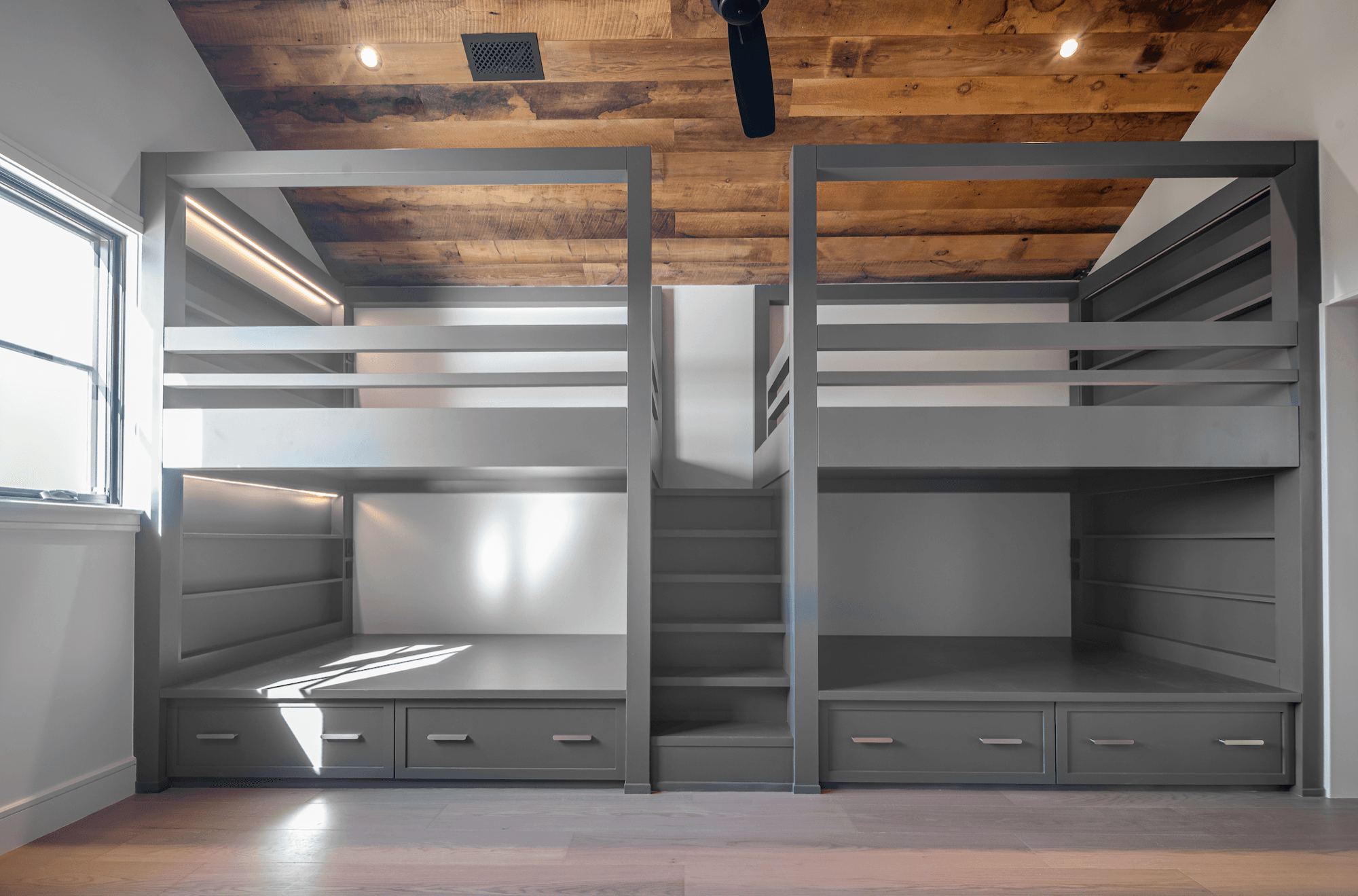 Frameless European cabinets — Vogt House Junction