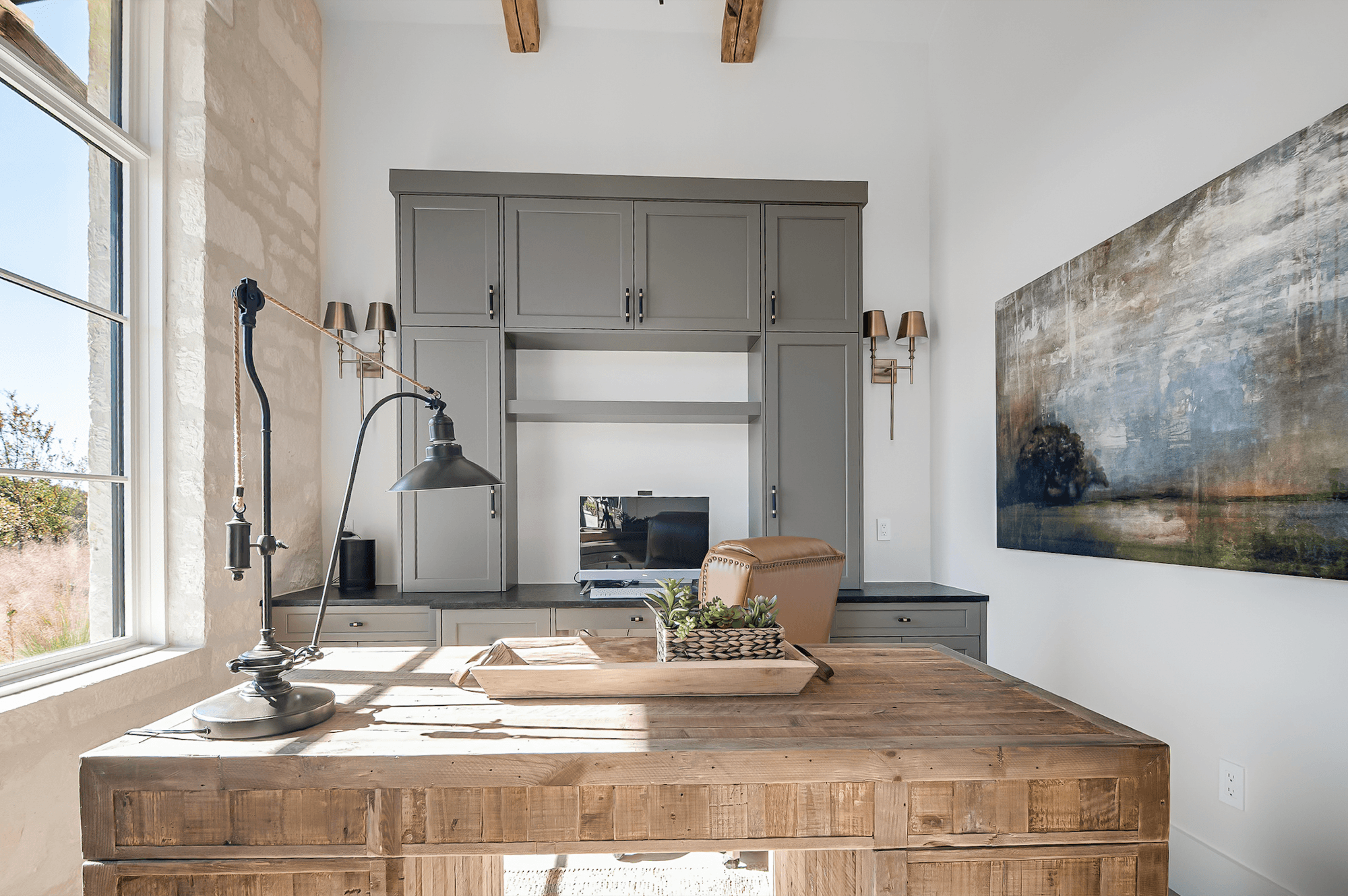 Inset cabinets — Jackson Sky