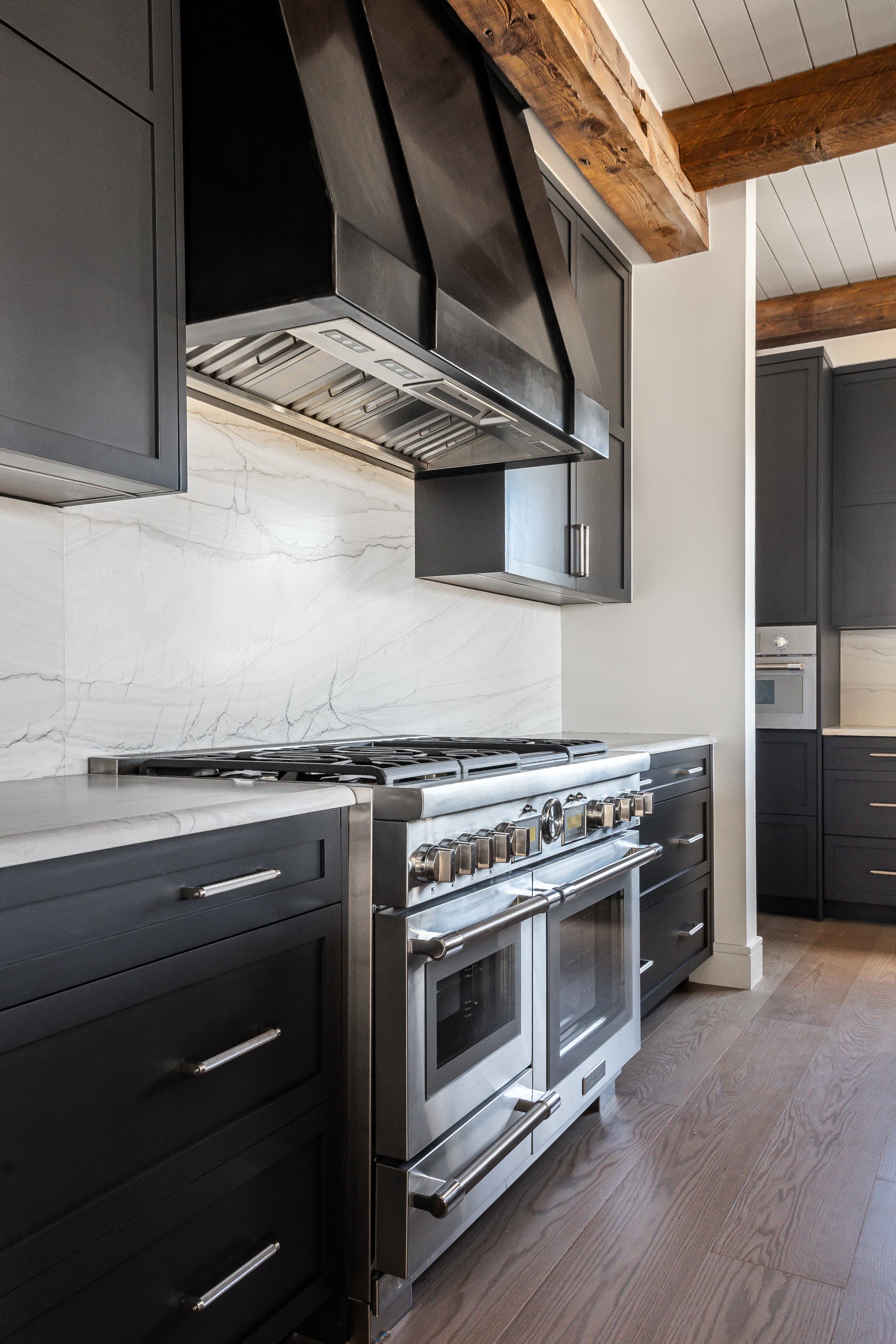 Frameless European cabinets — Vogt House Junction
