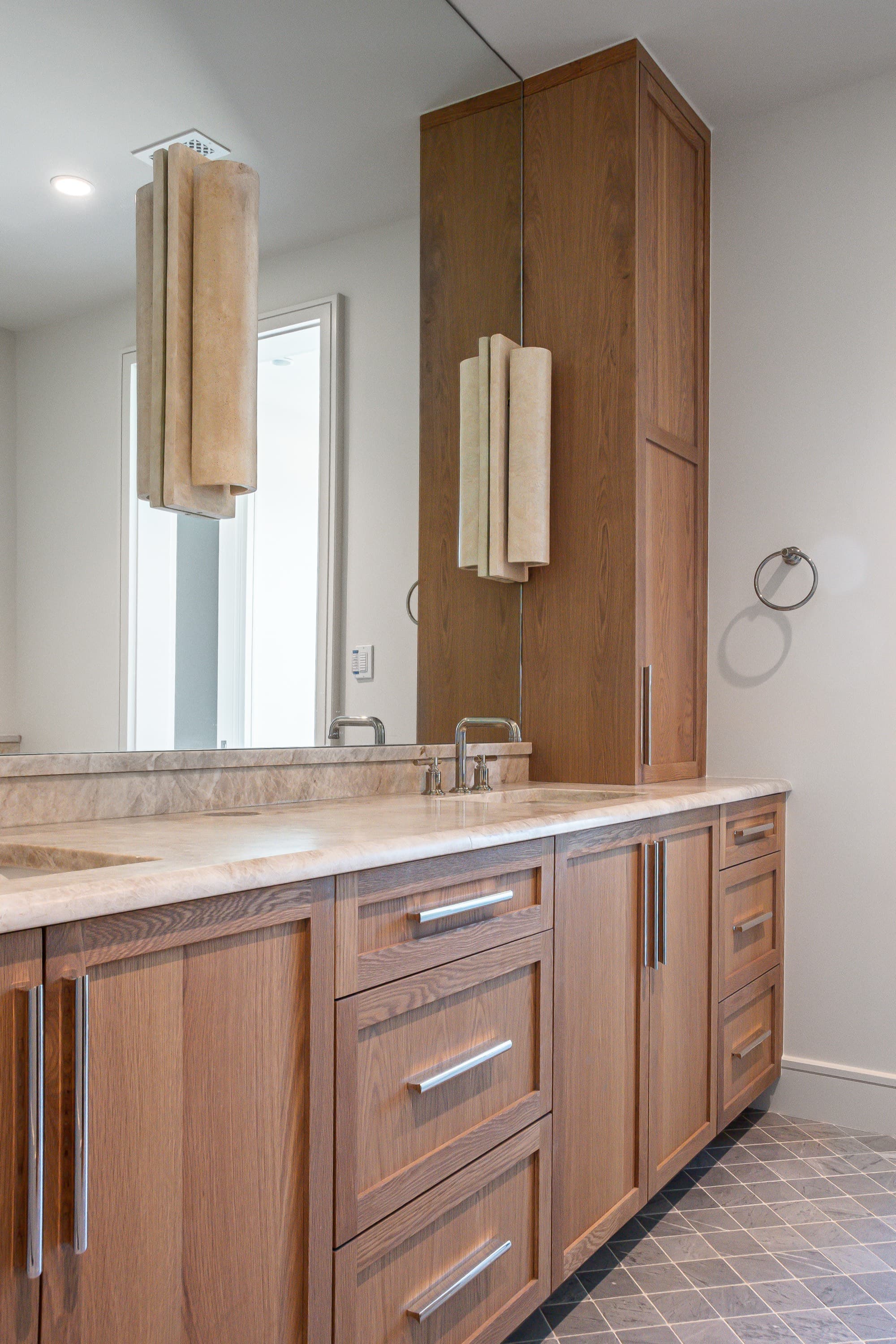 Frameless European cabinets — Vogt House Junction
